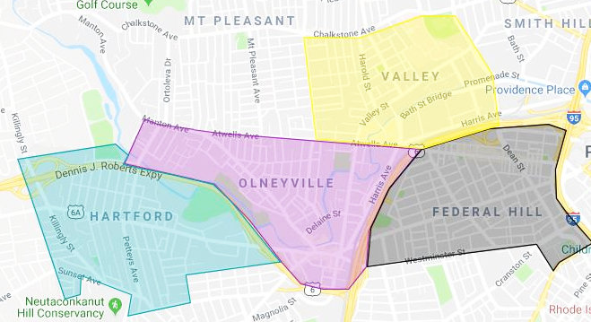 The Health Equity Zone serving Olneyville will be expanding to serve adjacent neighborhoods in Federal Hill, Hartford and Valley, according to ONE Neighborhood Builders, the local HEZ backbone agency.